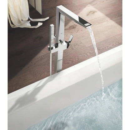 GROHE 23119000 Allure Brilliant Single-Handle Freestanding Tub Faucet with 1.75 GPM Hand Shower - Chrome