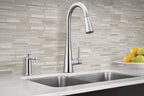 MOEN 7864 Sleek One-Handle High Arc Pulldown Kitchen Faucet - Chrome