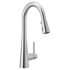 MOEN 7864 Sleek One-Handle High Arc Pulldown Kitchen Faucet - Chrome