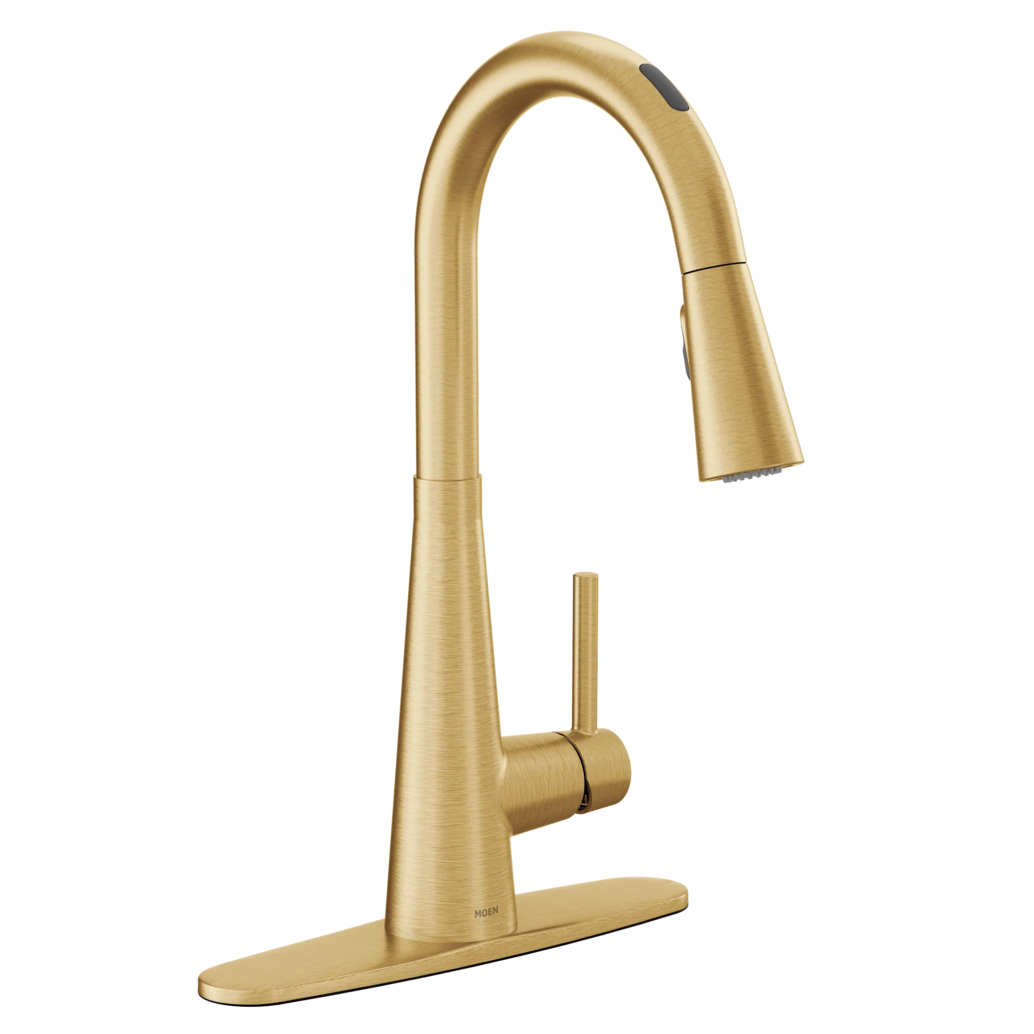 MOEN 7864EVBG Sleek Smart Pulldown Touchless Kitchen Faucet - Brushed Gold