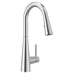MOEN 7864EVC Sleek Smart Pulldown Touchless Kitchen Faucet - Chrome