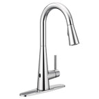 MOEN 7864EWC Sleek Motionsense Wave One-Handle Pulldown Touchless Kitchen Faucet - Chrome