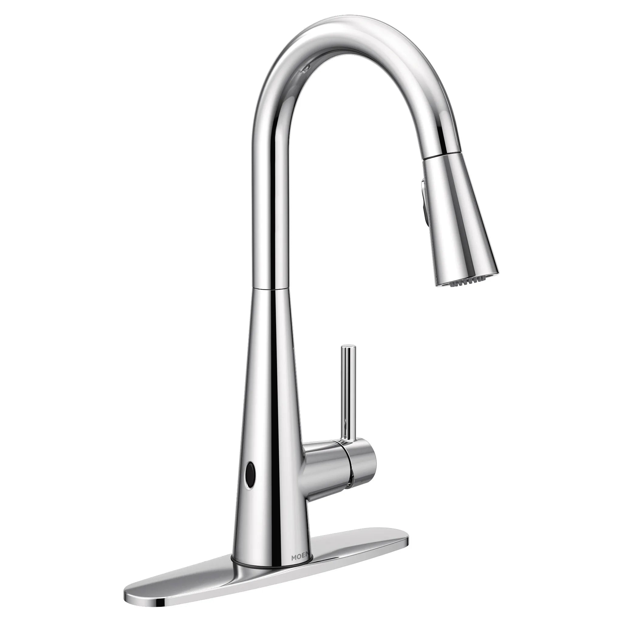 MOEN 7864EWC Sleek Motionsense Wave One-Handle Pulldown Touchless Kitchen Faucet - Chrome