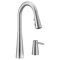 MOEN 7871 Sleek  One-Handle Pulldown Kitchen Faucet In Chrome