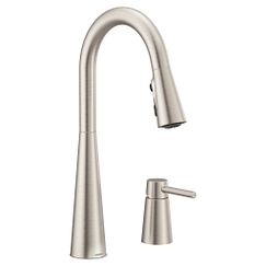 MOEN 7871SRS Sleek One-Handle Pulldown Kitchen Faucet - Spot Resist Stainless