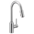 MOEN 7882 Genta Lx One-Handle High Arc Pulldown Kitchen Faucet - Chrome