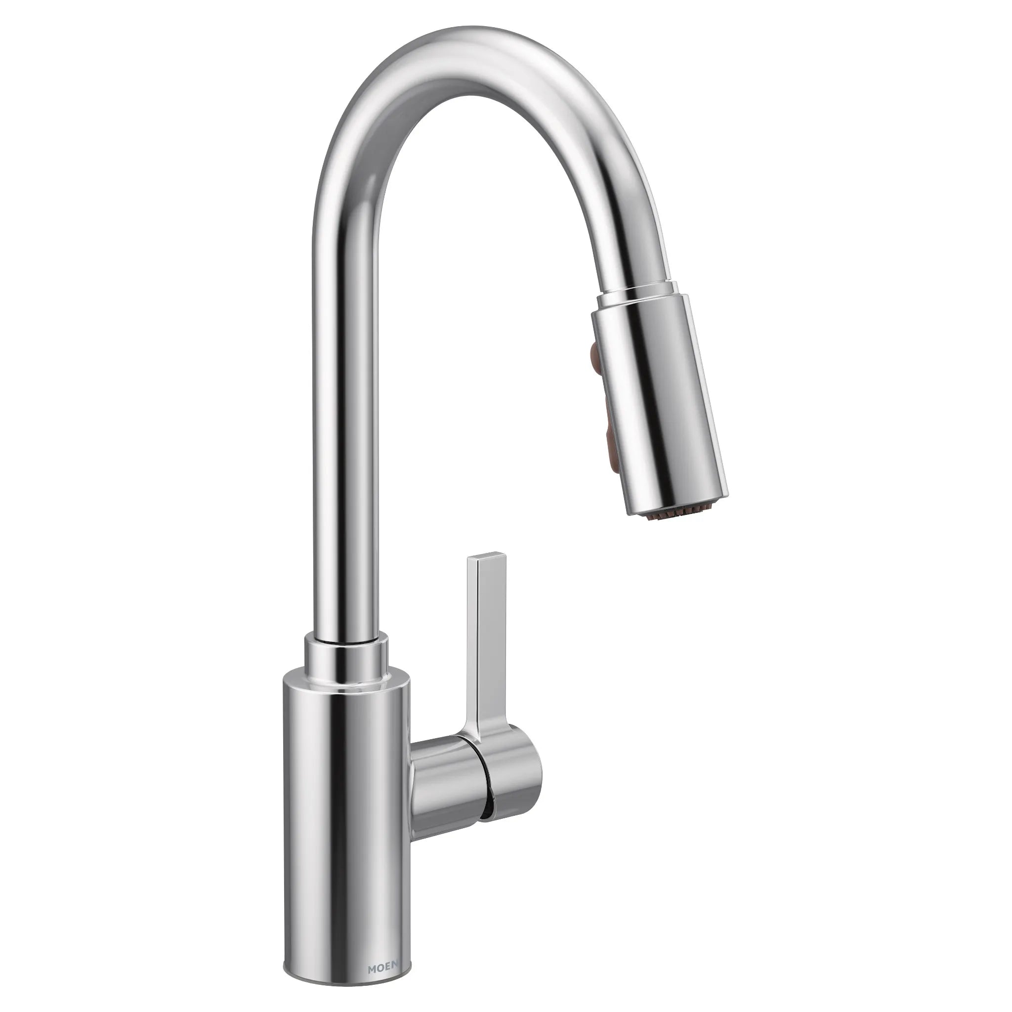 MOEN 7882 Genta Lx One-Handle High Arc Pulldown Kitchen Faucet - Chrome