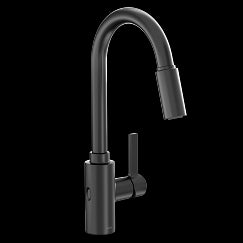 MOEN 7882EWBL Genta LX  One-Handle Pulldown Kitchen Faucet In Matte Black