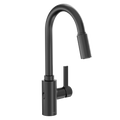 MOEN 7882EWBL Genta Lx Motionsense Wave One-Handle Pulldown Touchless Kitchen Faucet - Matte Black