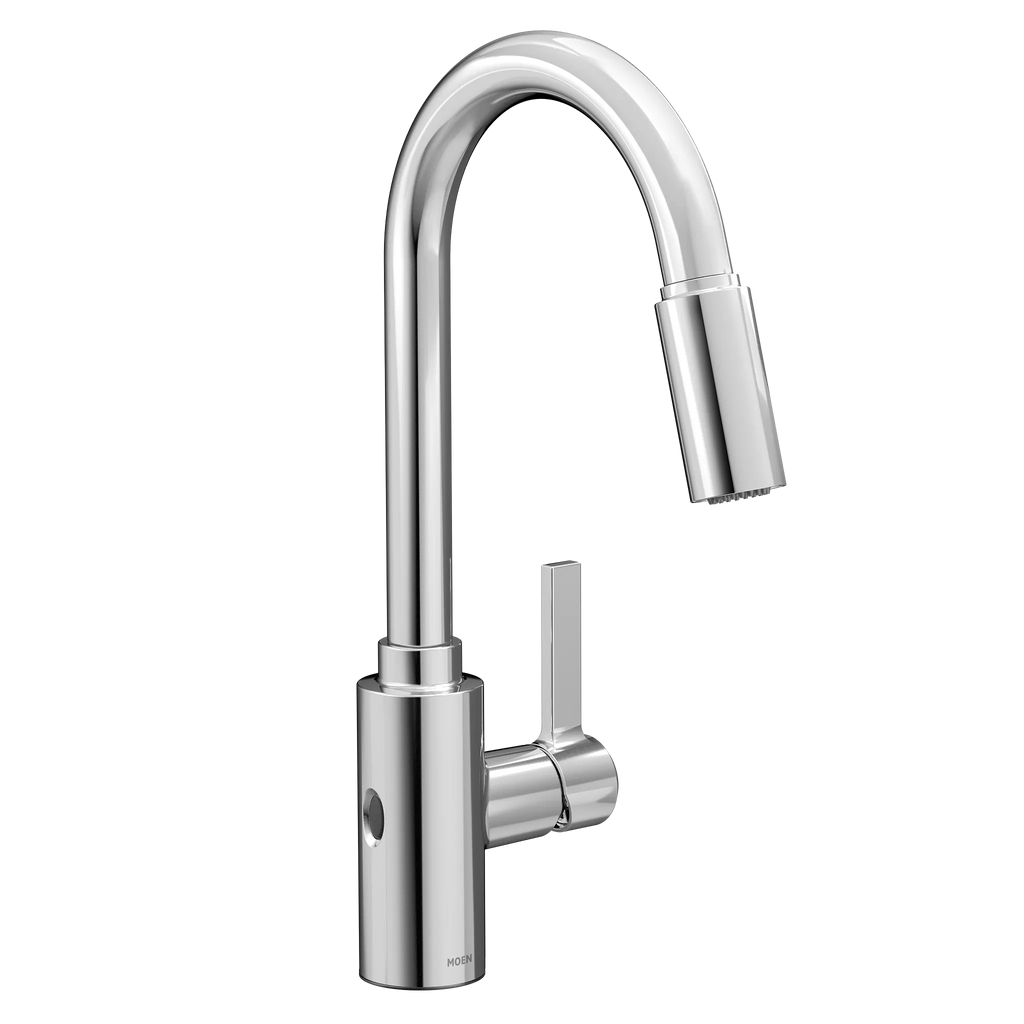 MOEN 7882EWC Genta Lx Motionsense Wave One-Handle Pulldown Touchless Kitchen Faucet - Chrome