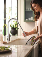 MOEN 7882EWC Genta Lx Motionsense Wave One-Handle Pulldown Touchless Kitchen Faucet - Chrome