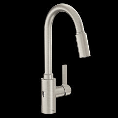 MOEN 7882EWSRS Genta LX  One-Handle Pulldown Kitchen Faucet In Spot Resist Stainless