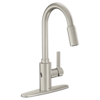 MOEN 7882EWSRS Genta Lx Motionsense Wave One-Handle Pulldown Touchless Kitchen Faucet - Spot Resist Stainless