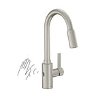 MOEN 7882EWSRS Genta Lx Motionsense Wave One-Handle Pulldown Touchless Kitchen Faucet - Spot Resist Stainless