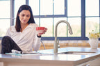 MOEN 7882SRS Genta Lx One-Handle High Arc Pulldown Kitchen Faucet - Spot Resist Stainless