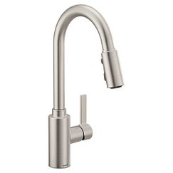 MOEN 7882SRS Genta LX  One-Handle Pulldown Kitchen Faucet In Spot Resist Stainless