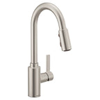 MOEN 7882SRS Genta Lx One-Handle High Arc Pulldown Kitchen Faucet - Spot Resist Stainless