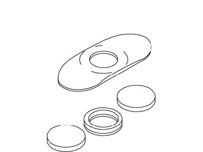 KOHLER Escutcheon Assembly - Vibrant Brushed Nickel, K-79352-BN