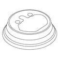KOHLER Base Escutcheon - Vibrant Brushed Nickel, K-79415-BN