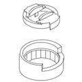 KOHLER TEMPERATURE LIMIT STOP KIT, K-79490