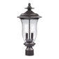 THOMAS 8002EP/75 Trinity 20'' High 2-Light Outdoor Post Light - Oil Rubbed Bronze