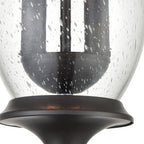 THOMAS 8002FM/75 Trinity 9'' Wide 2-Light Outdoor Flush Mount - Oil Rubbed Bronze