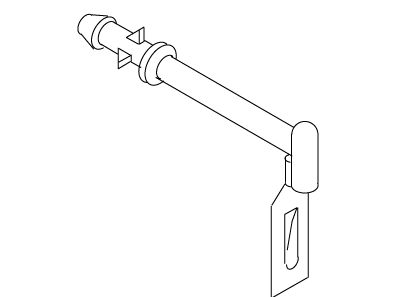 KOHLER Elbow, Refill Tube, K-81218