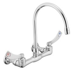 MOEN 8126 M-Dura Two-Handle Utility Faucet - Chrome
