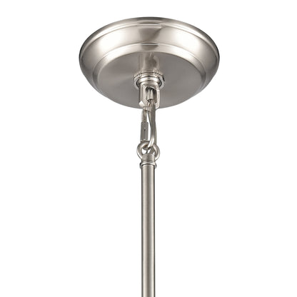 ELK SHOWROOM 81445/1 Sven 12'' Wide 1-Light Pendant - Satin Nickel