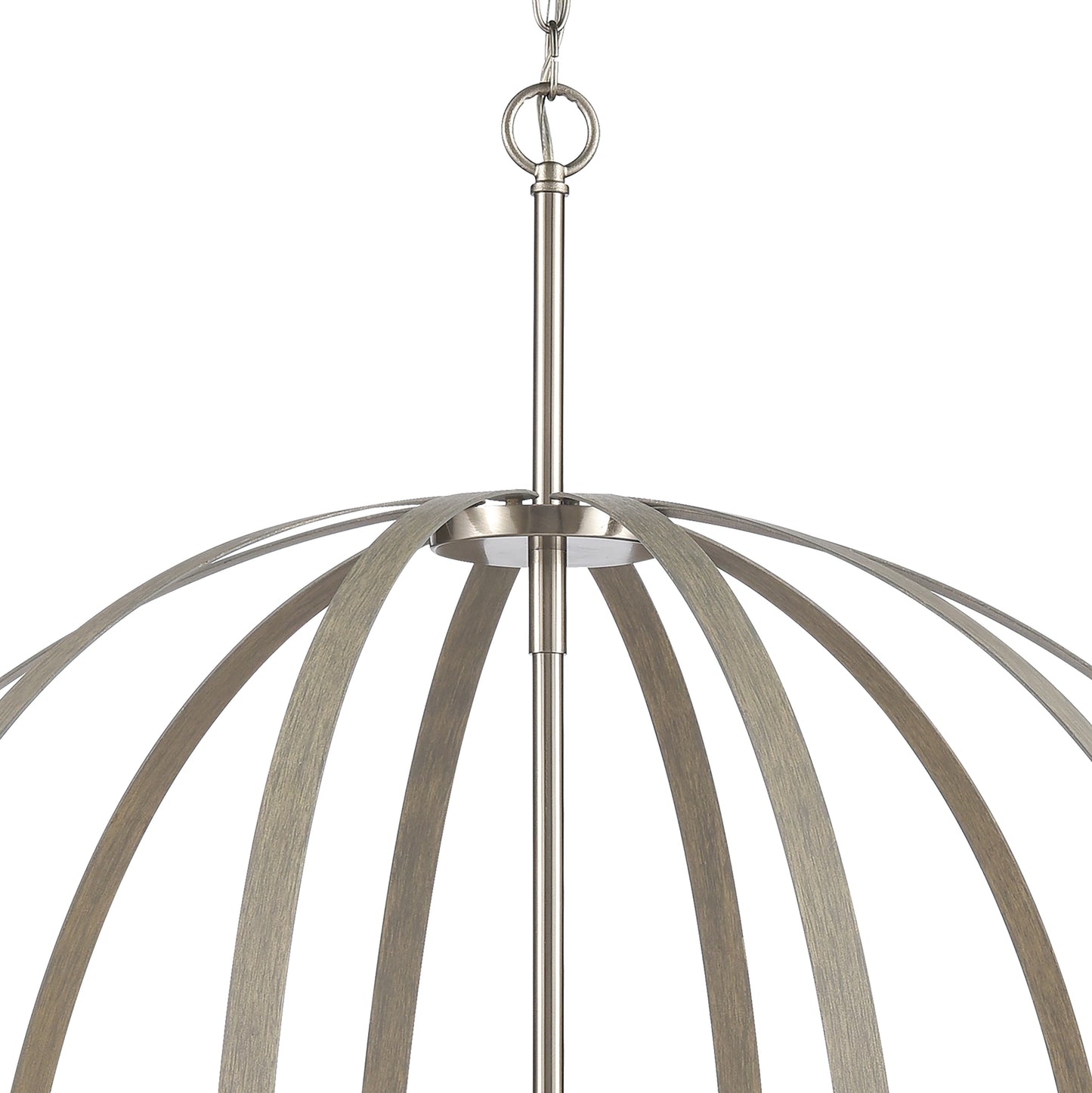 ELK SHOWROOM 81467/10 Rotunde 38'' Wide 10-Light Chandelier - Beechwood