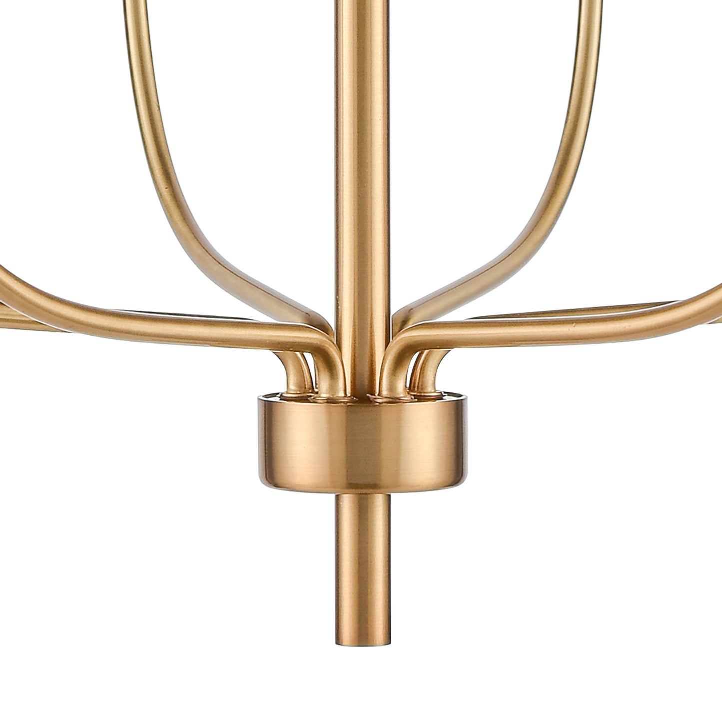 ELK SHOWROOM 81506/6 Newland 21'' Wide 6-Light Chandelier - Satin Brass