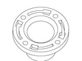 KOHLER Flange, Pvc, Intl, K-81632