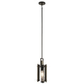 KICHLER 43898OZ Aberdeen 1 Light Pendant Olde Bronze