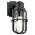 KICHLER 49857BKT Suri 11" 1 Light Wall Lantern Textured Black