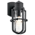 KICHLER 49858BKT Suri 15" 1 Light Wall Light Textured Black