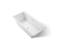 KOHLER K-817-0 Rêve 67" X 31-1/2" Drop-In/Undermount Bath - White