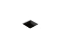 KOHLER K-8188-7 Verticyl 13" Square Undermount Bathroom Sink - Black Black