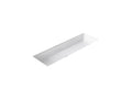 KOHLER K-8192-0 Verticyl 42-1/2" Rectangular Undermount Bathroom Sink - White