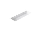 KOHLER K-8192-0 Verticyl 42-1/2" Rectangular Undermount Bathroom Sink - White