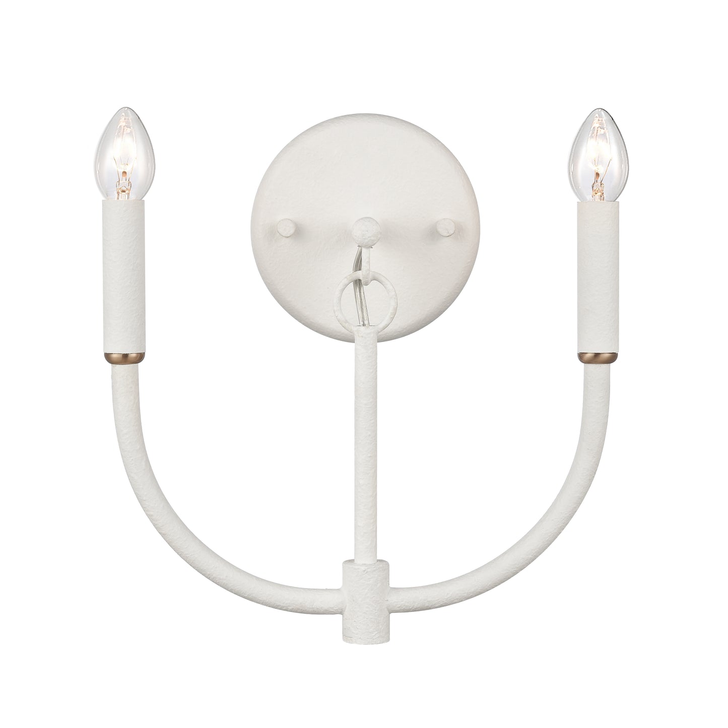 ELK SHOWROOM 82015/2 Continuance 11'' High 2-Light Sconce - White Coral