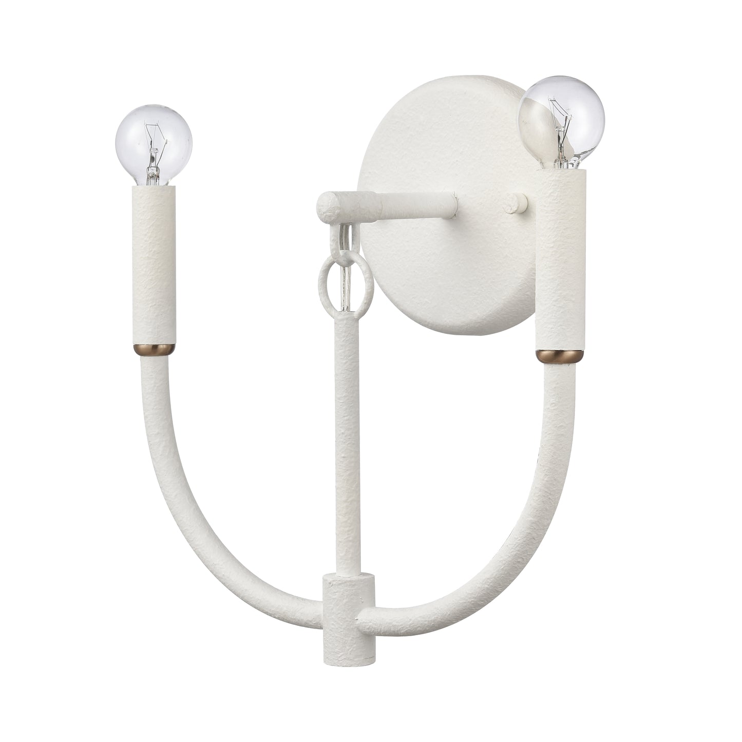 ELK SHOWROOM 82015/2 Continuance 11'' High 2-Light Sconce - White Coral