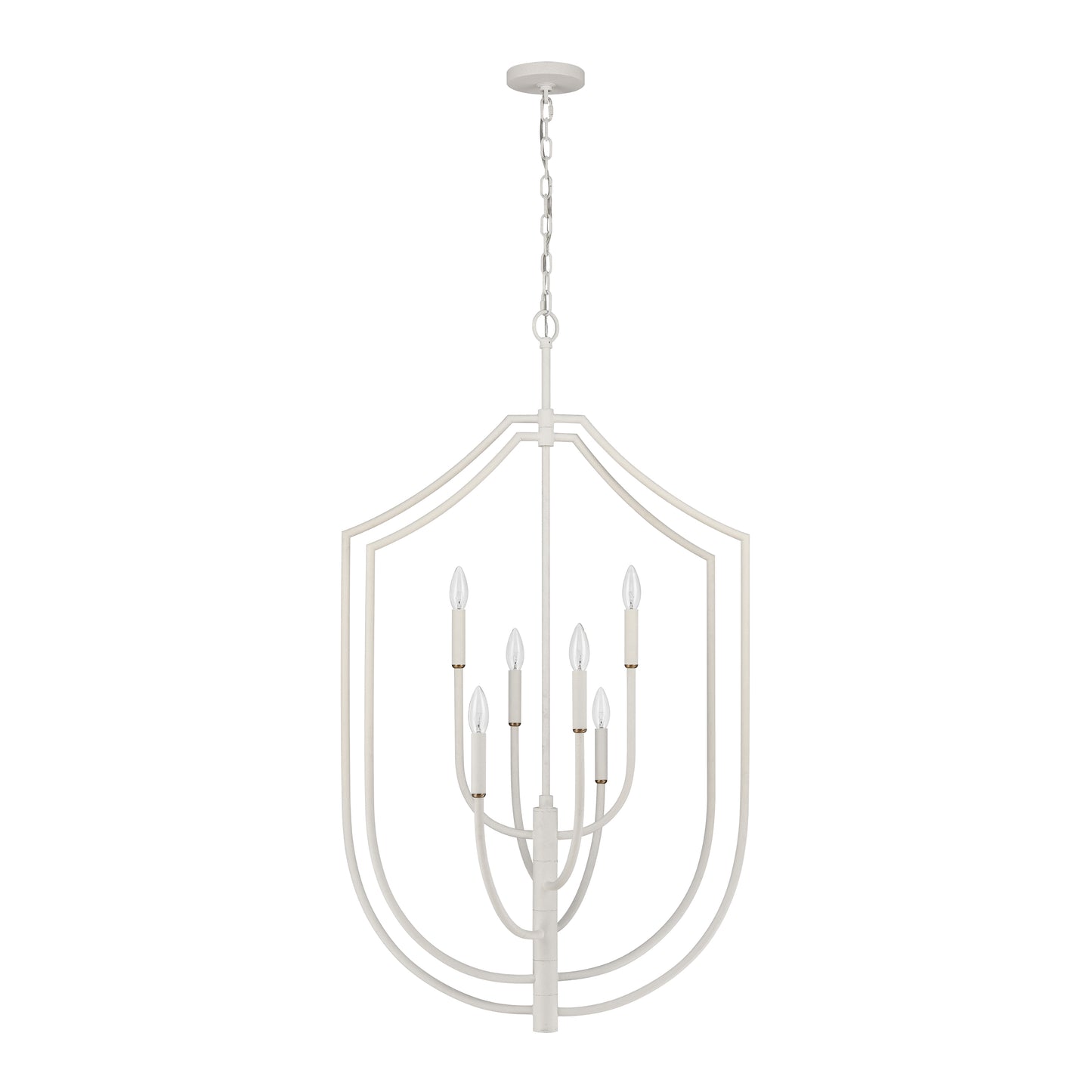 ELK SHOWROOM 82016/6 Continuance 26'' Wide 6-Light Pendant - White Coral