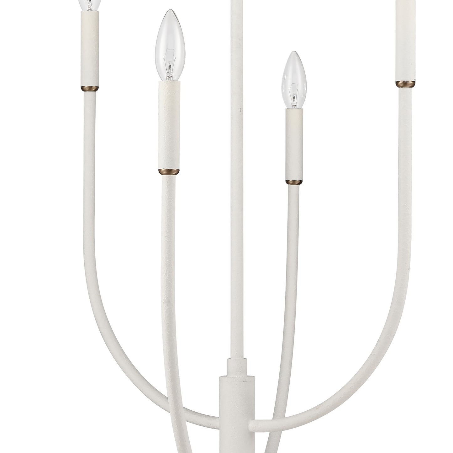 ELK SHOWROOM 82017/6 Continuance 30'' Wide 6-Light Chandelier - White Coral