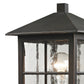 THOMAS 8201EP/70 Shaker Heights 11'' High 1-Light Outdoor Post Light - Hazelnut Bronze