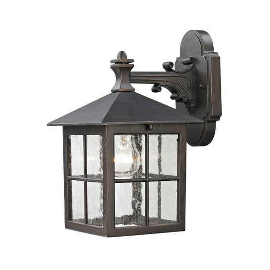 THOMAS 8201EW/70 Shaker Heights 10'' High 1-Light Outdoor Sconce - Hazelnut Bronze