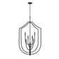 ELK SHOWROOM 82026/6 Continuance 26'' Wide 6-Light Pendant - Charcoal