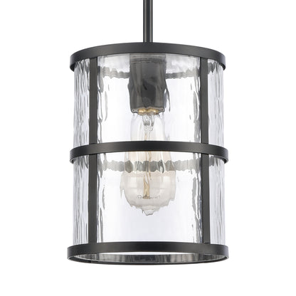 ELK SHOWROOM 82074/1 Solace 7'' Wide 1-Light Mini Pendant - Matte Black