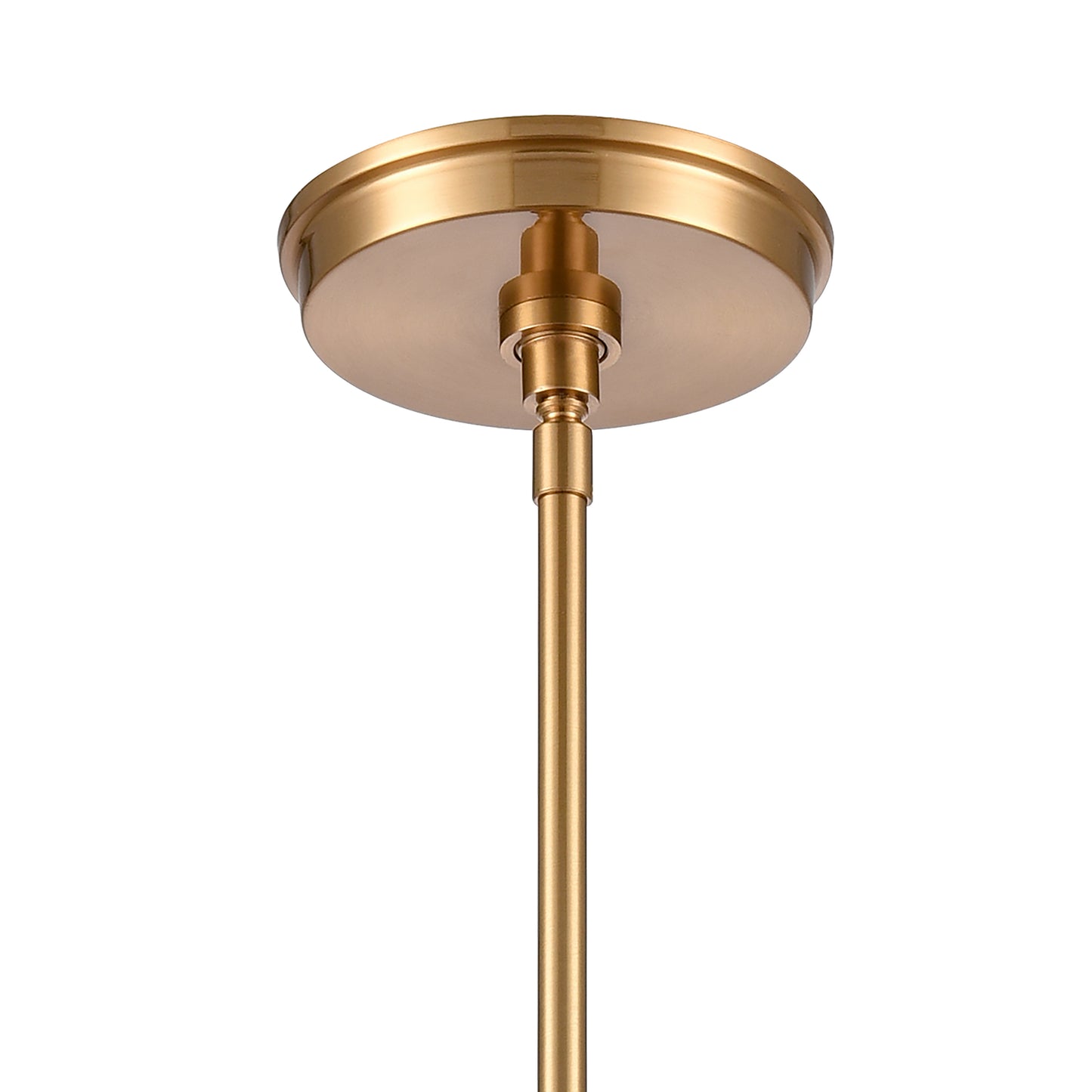 ELK SHOWROOM 82145/1 Trustle 7'' Wide 1-Light Mini Pendant - Satin Brass