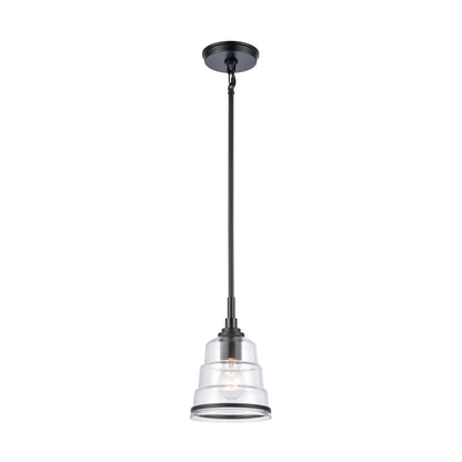 ELK SHOWROOM 82164/1 Boyer 6.5'' Wide 1-Light Mini Pendant - Matte Black