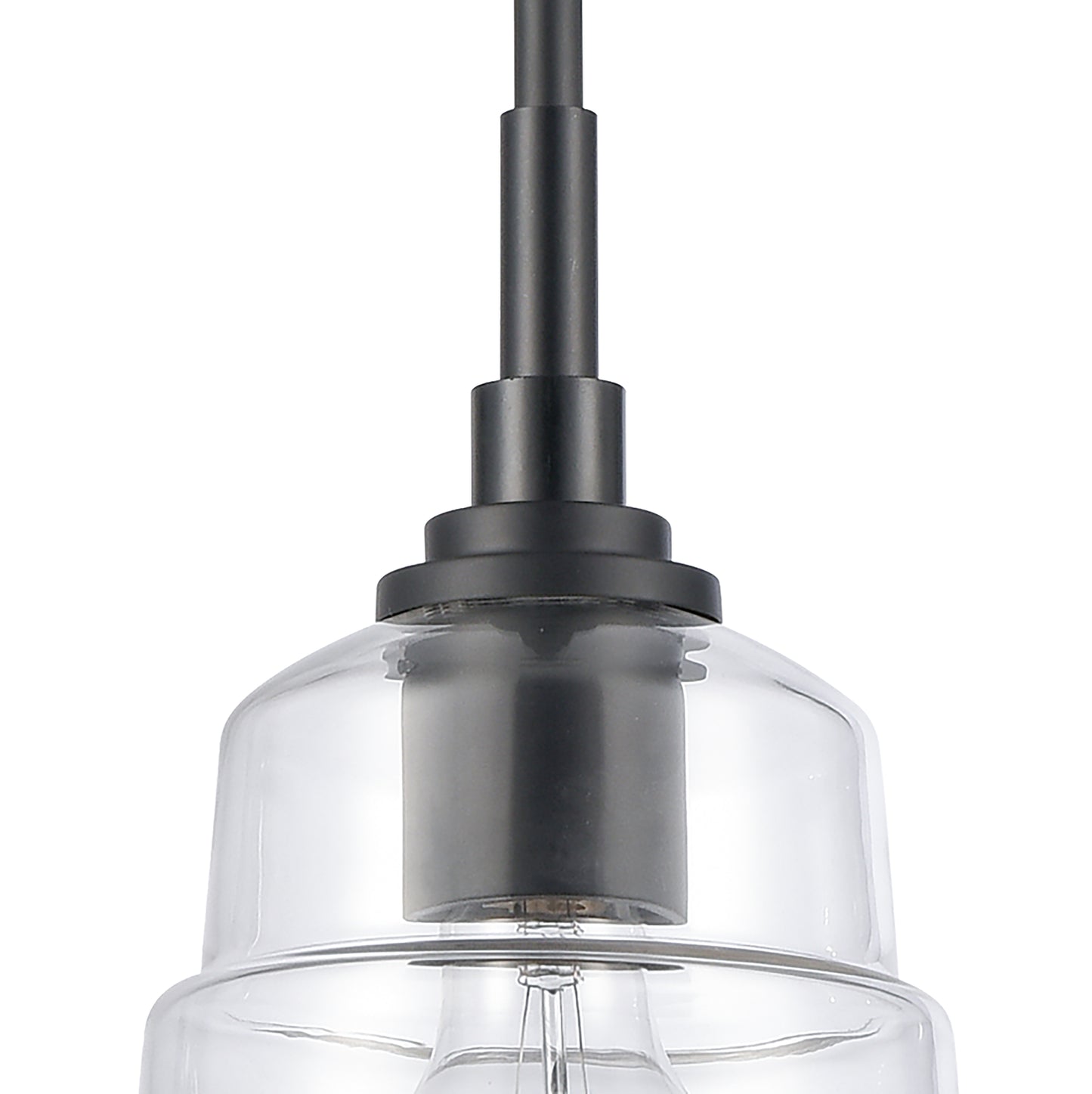 ELK SHOWROOM 82164/1 Boyer 6.5'' Wide 1-Light Mini Pendant - Matte Black